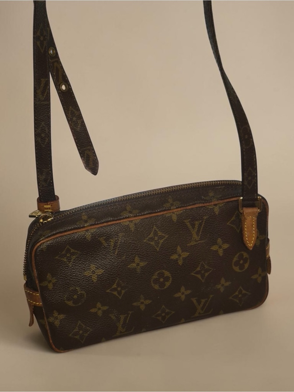 Vintage Louis Vuitton Trocadero 23 Monogram Crossbody Shoulder Bag